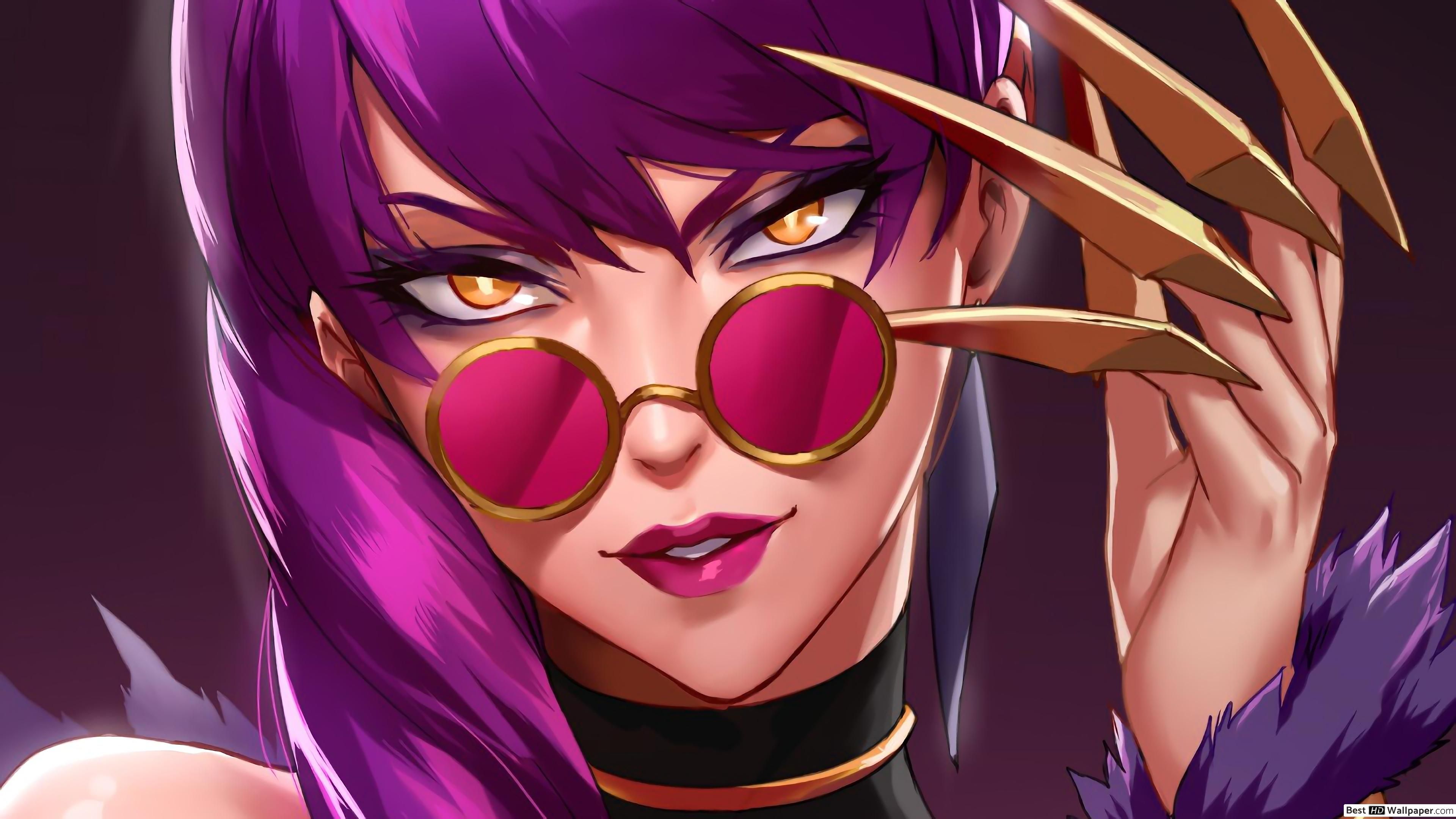 LOL) League Of Legends DA Evelynn HD Wallpaper Download