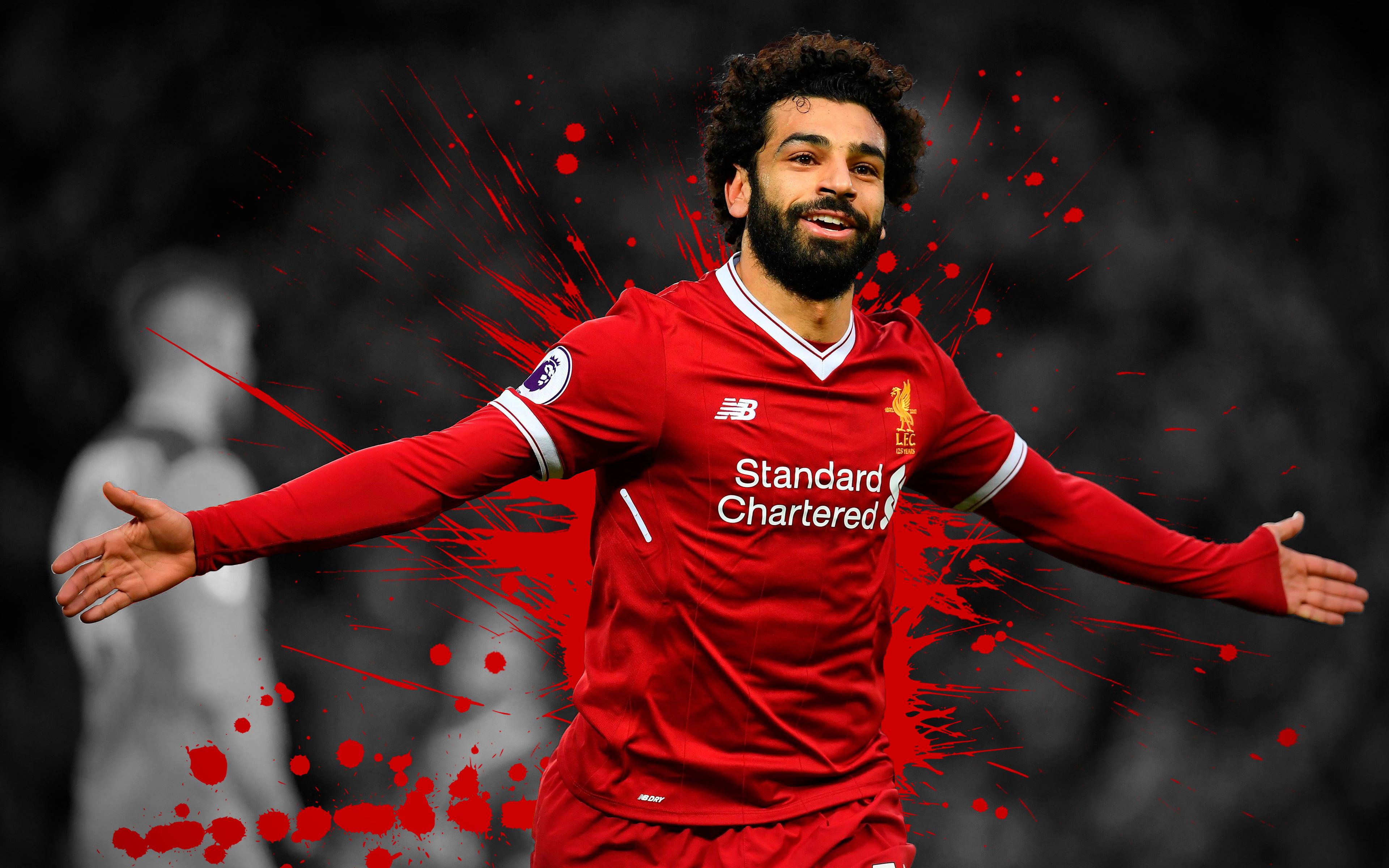 Soccer Mohamed Salah Liverpool F.C. K #wallpaper #hdwallpaper #desktop ในปี 2020