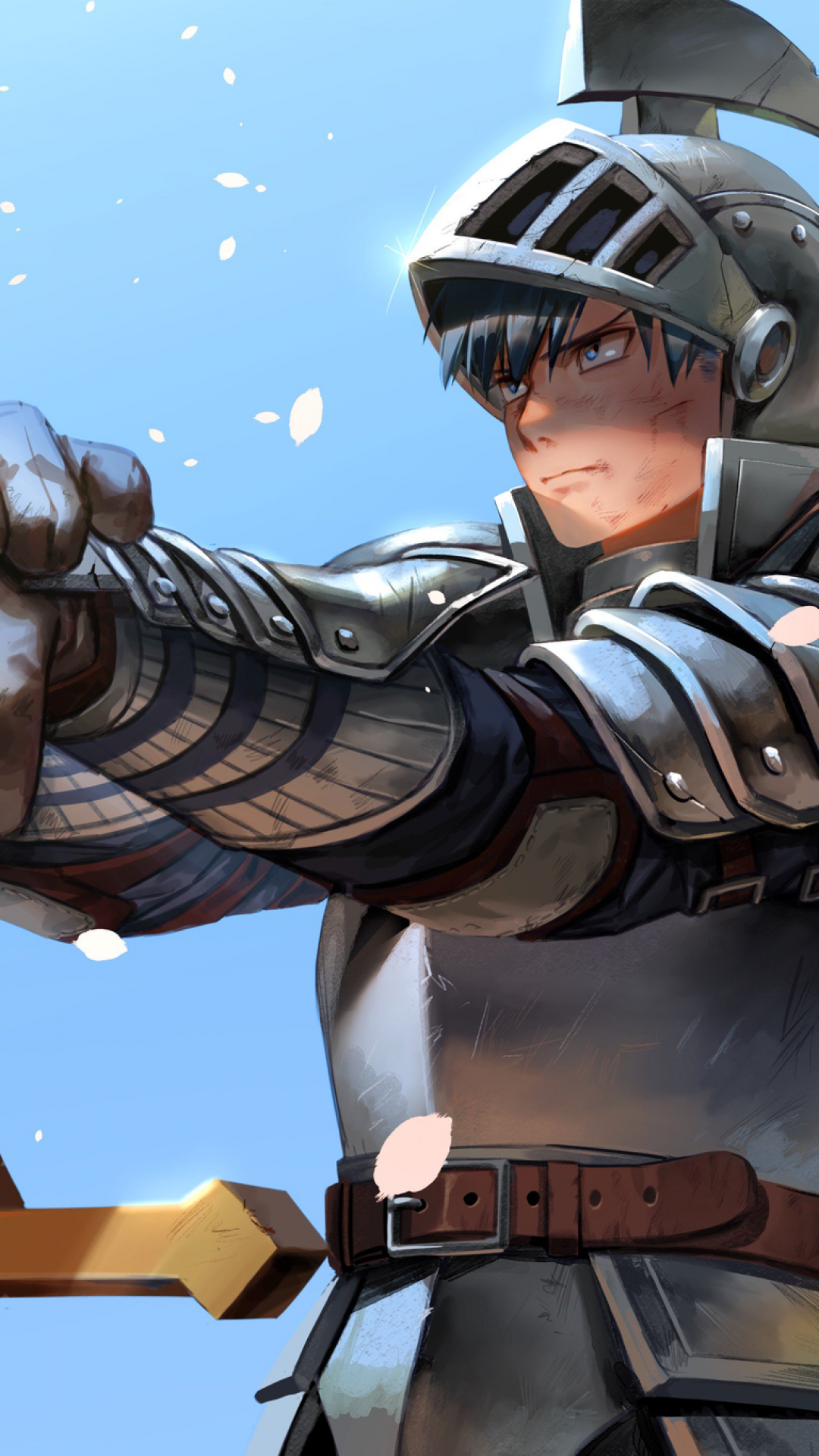 Download 1080x1920 Iida Tenya, Armor, Sword, Boku No Hero Academia Wallpaper for iPhone 8, iPhone 7 Plus, iPhone 6+, Sony Xperia Z, HTC One