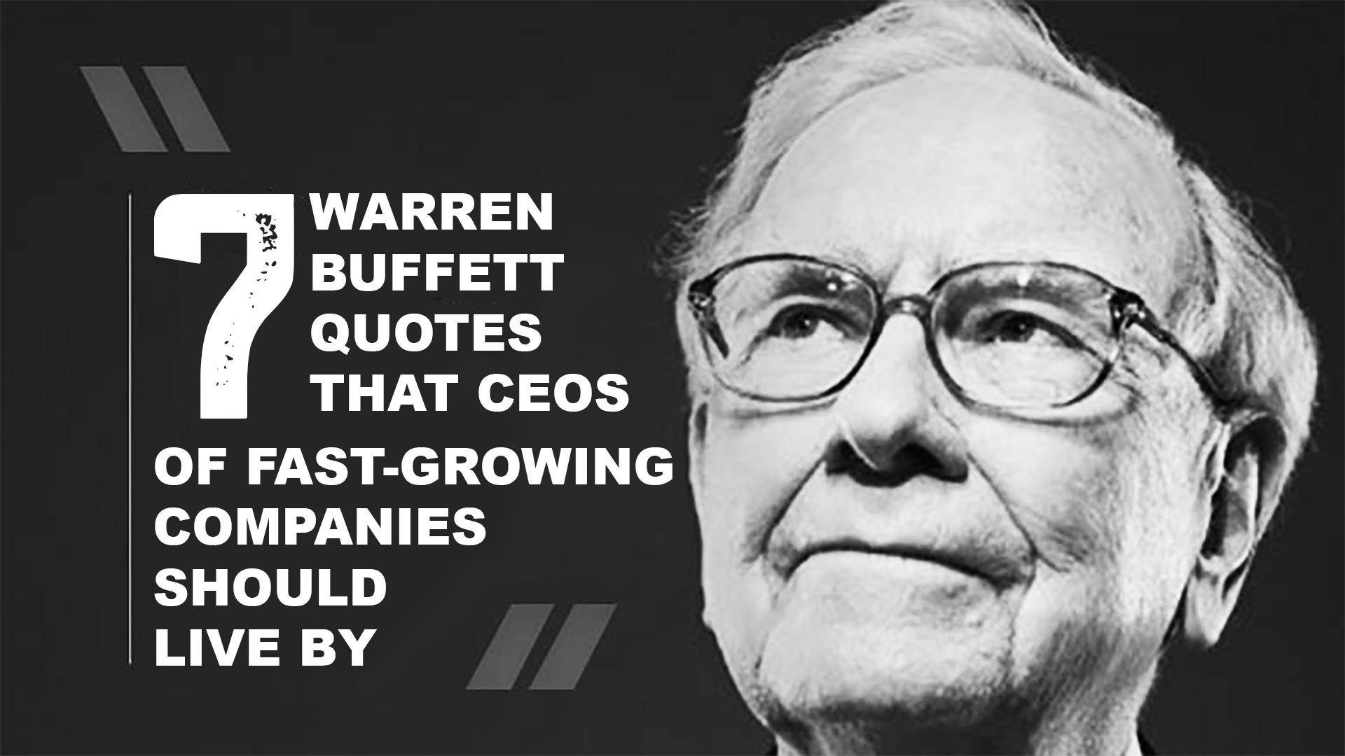 Warren Buffett Quotes That CEOs Of Fast Growing Companies Should Live By Coaching International