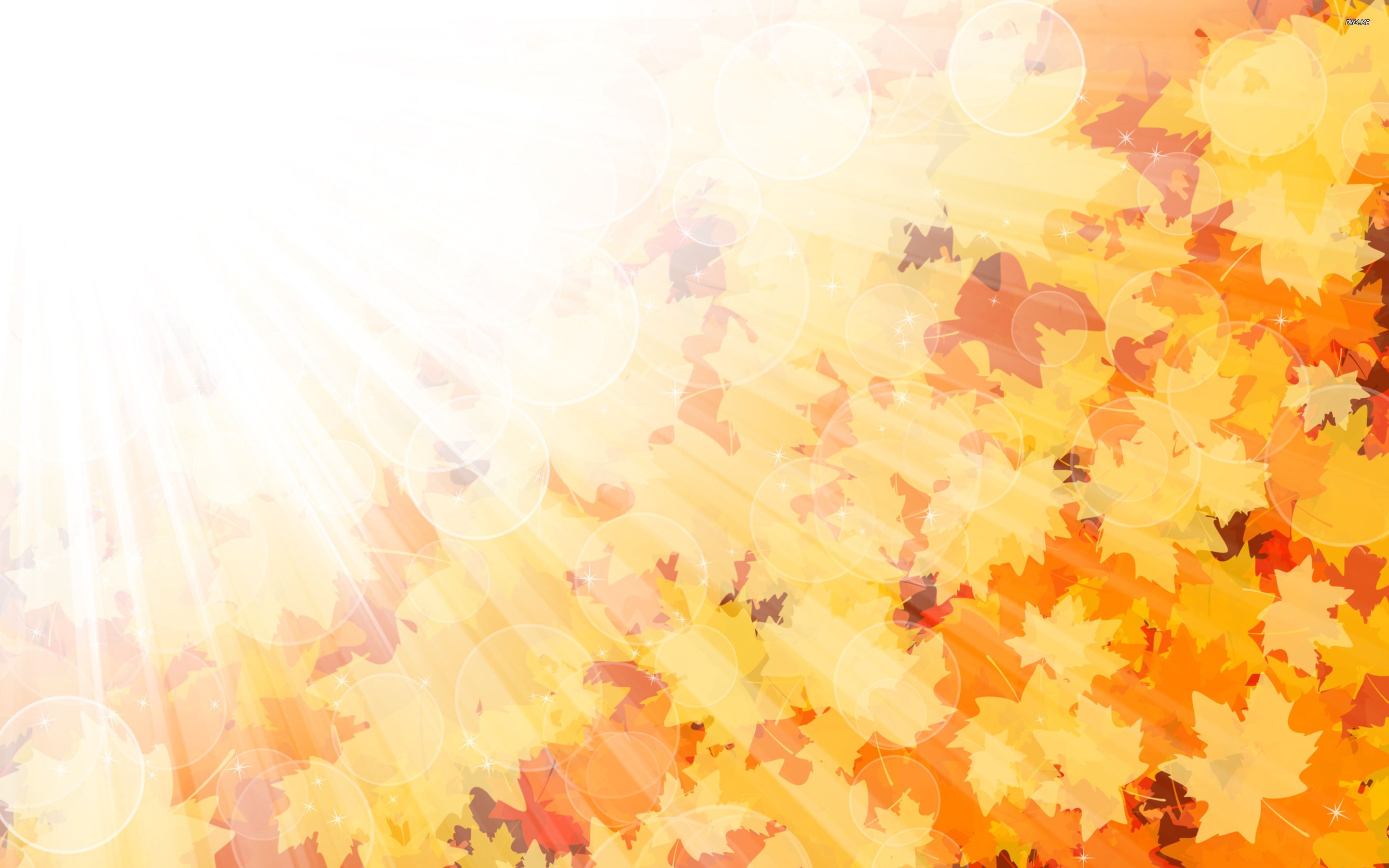 Fall Leaves Background Background for Free PowerPoint