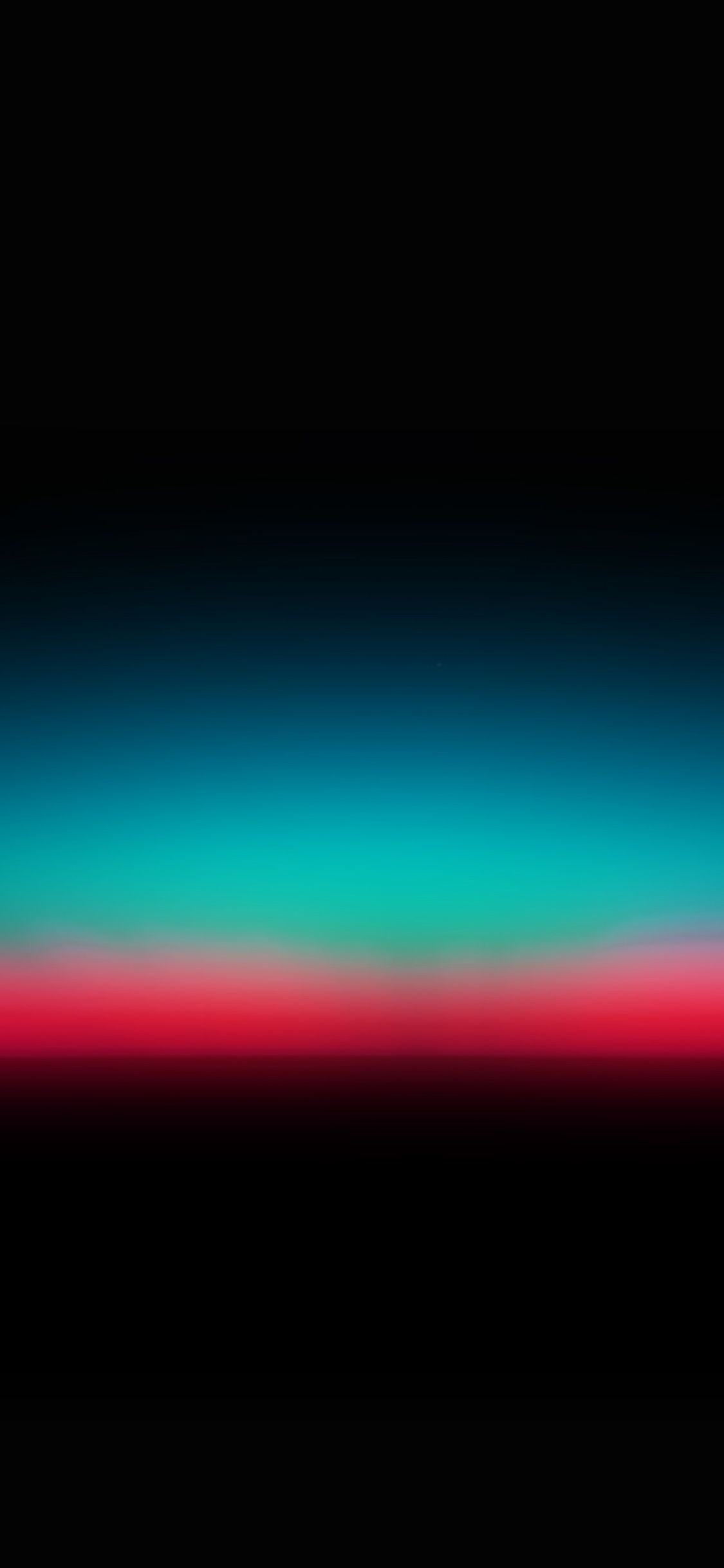 Sunset Dark Red Green Horizontal Blur Gradation Wallpaper