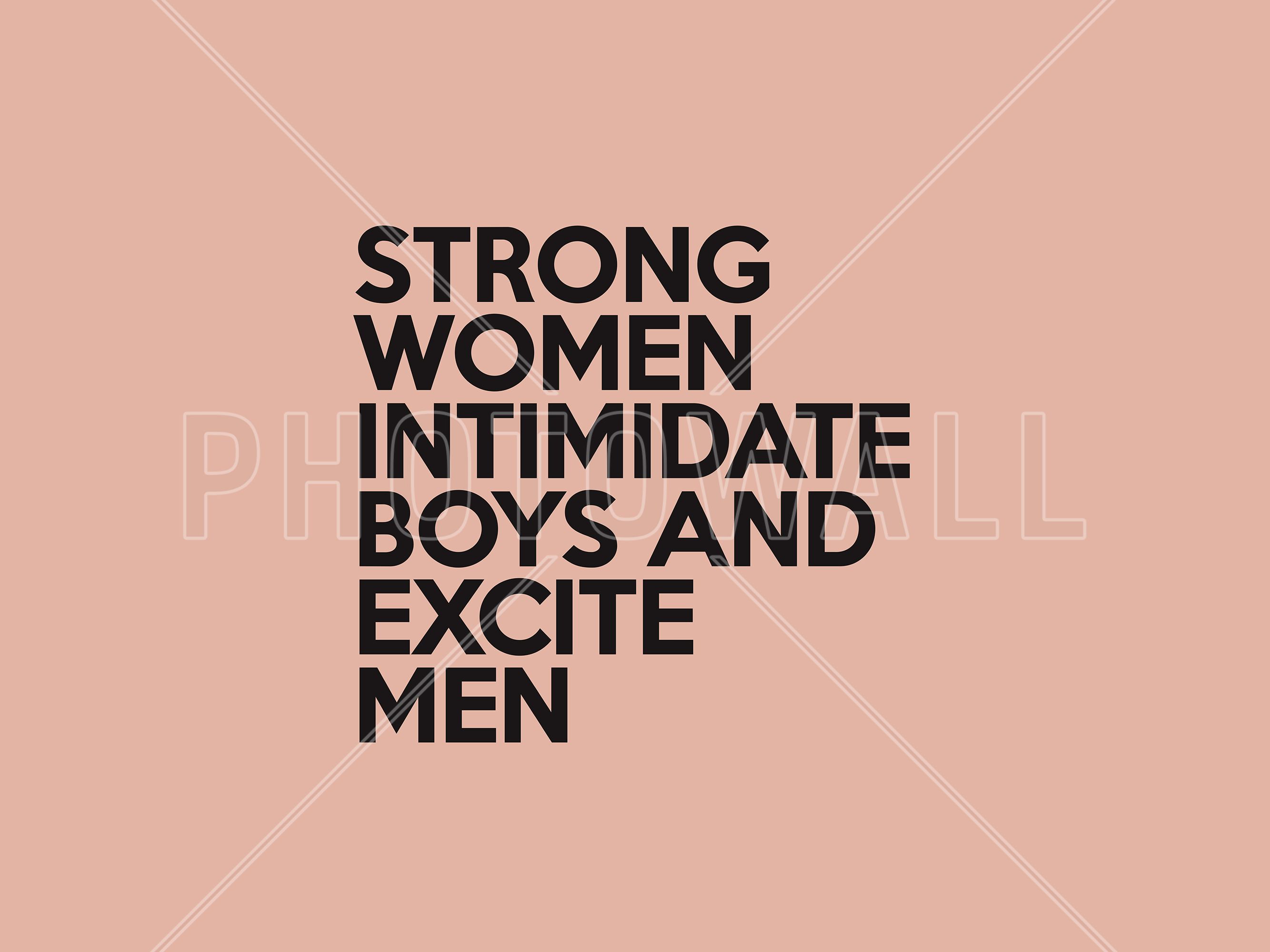 Strong Women Design HD Wallpaper