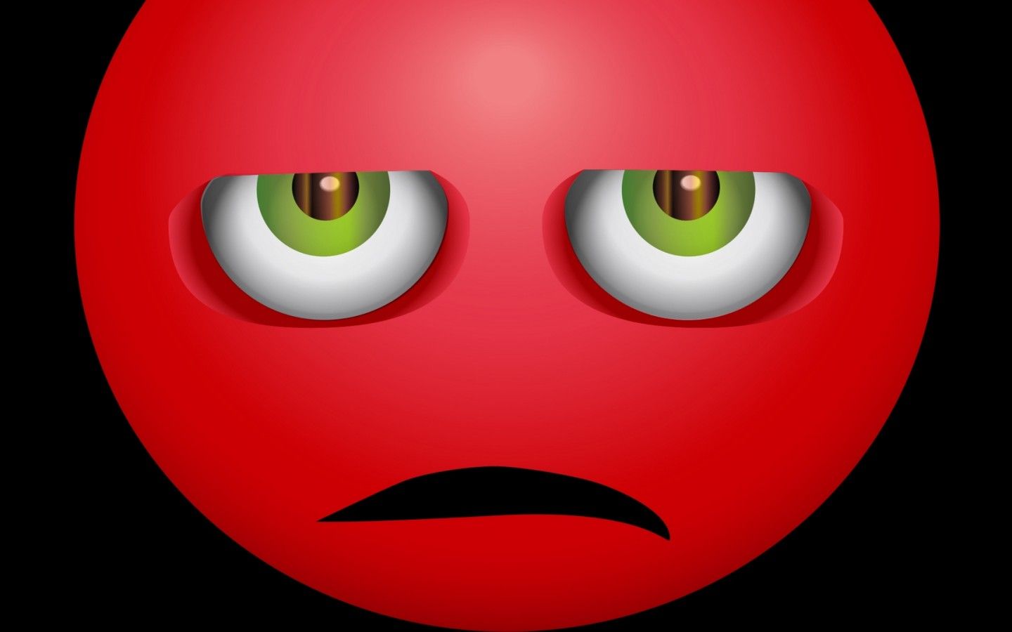 Angry Emoji HD Wallpaper 1440x900