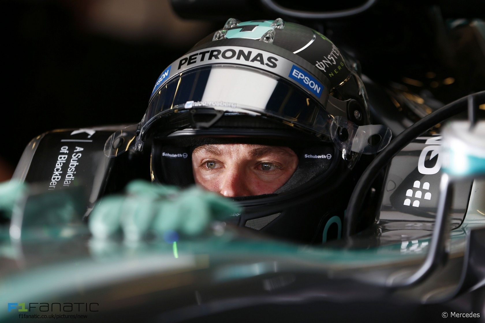 Nico Rosberg, Mercedes, Silverstone, 2015 · RaceFans