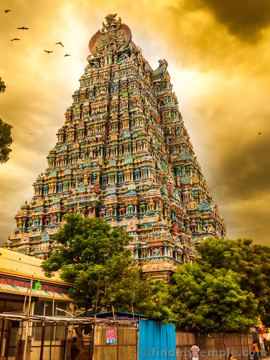 Meenachi Amman Temple, Madurai. Temple india, Indian temple architecture, Temple photography