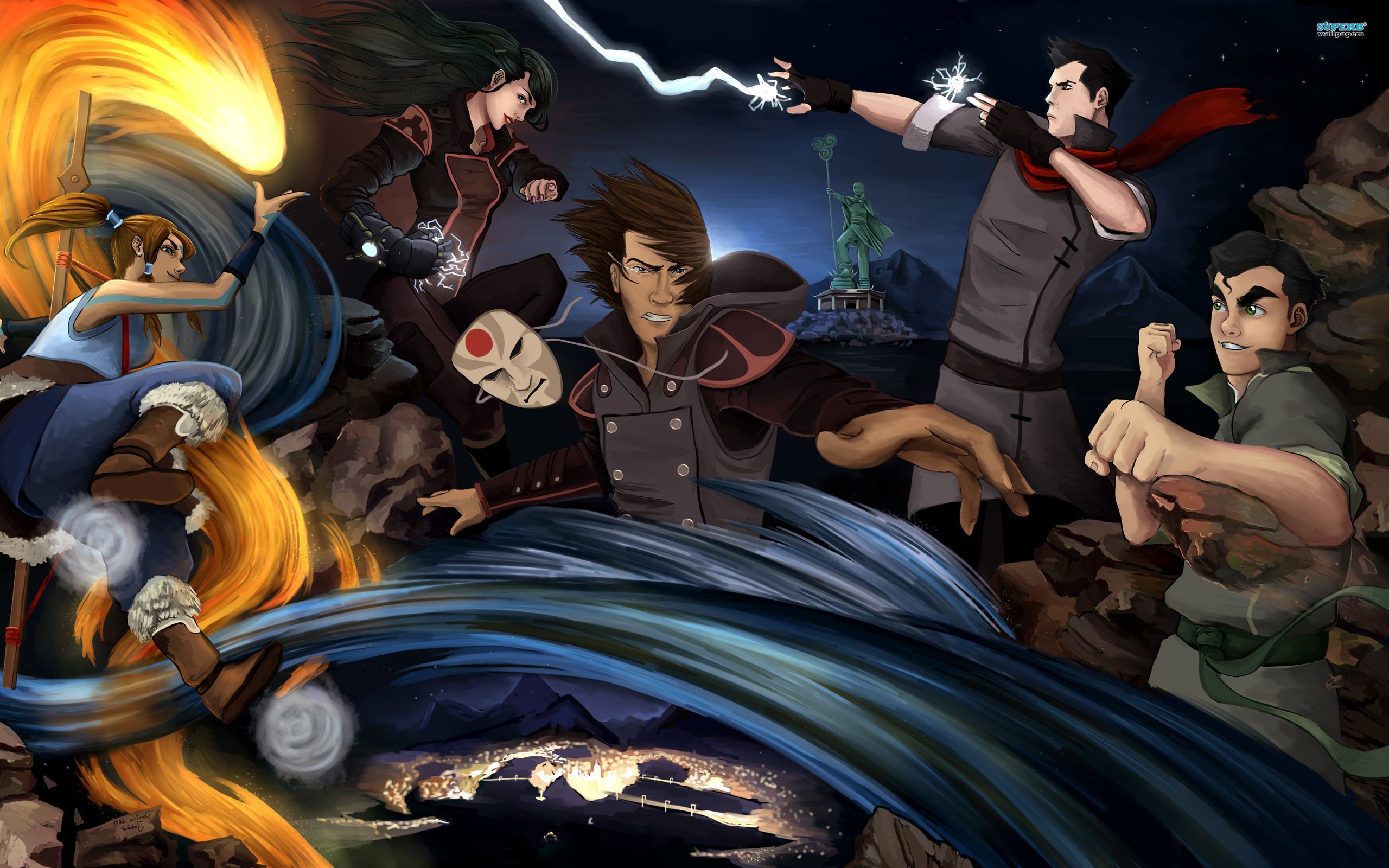 Avatar: The Legend of Korra wallpaper. Avatares, Personagens