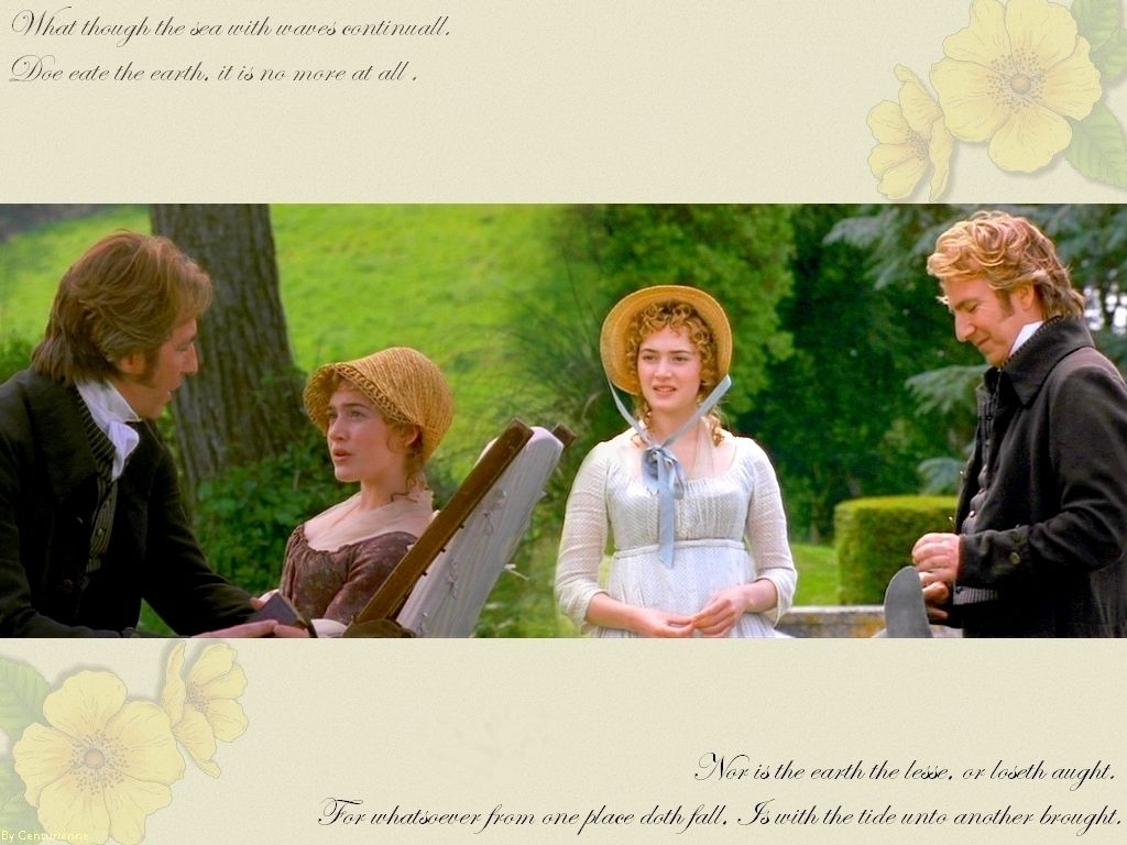 Brandon & Marianne and Sensibility Wallpaper