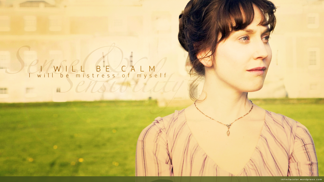 Wallpaper: Sense and Sensibility (Jane Austen Four Seasons 01)