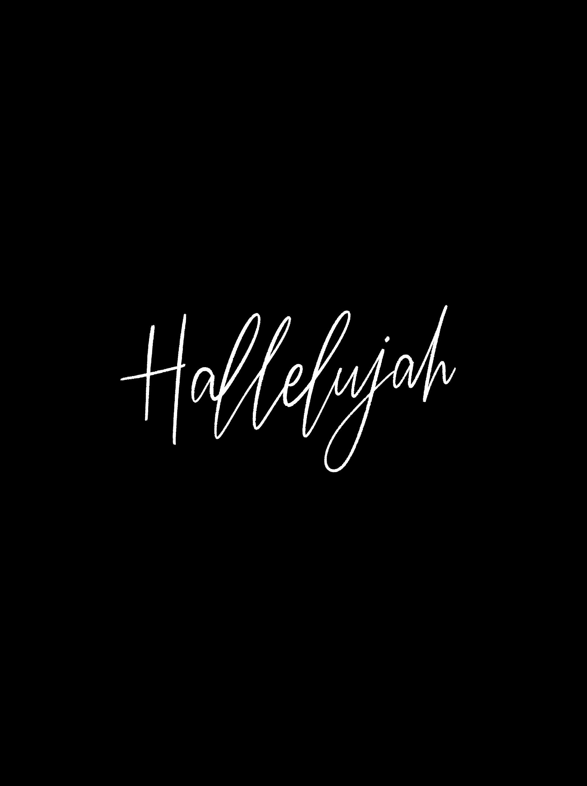 Hallelujah calligraphy, caligrafia, wallpaper, papel de parede, procreate lettering, ipad lettering. Quotes about god, Bible quotes, Faith quotes