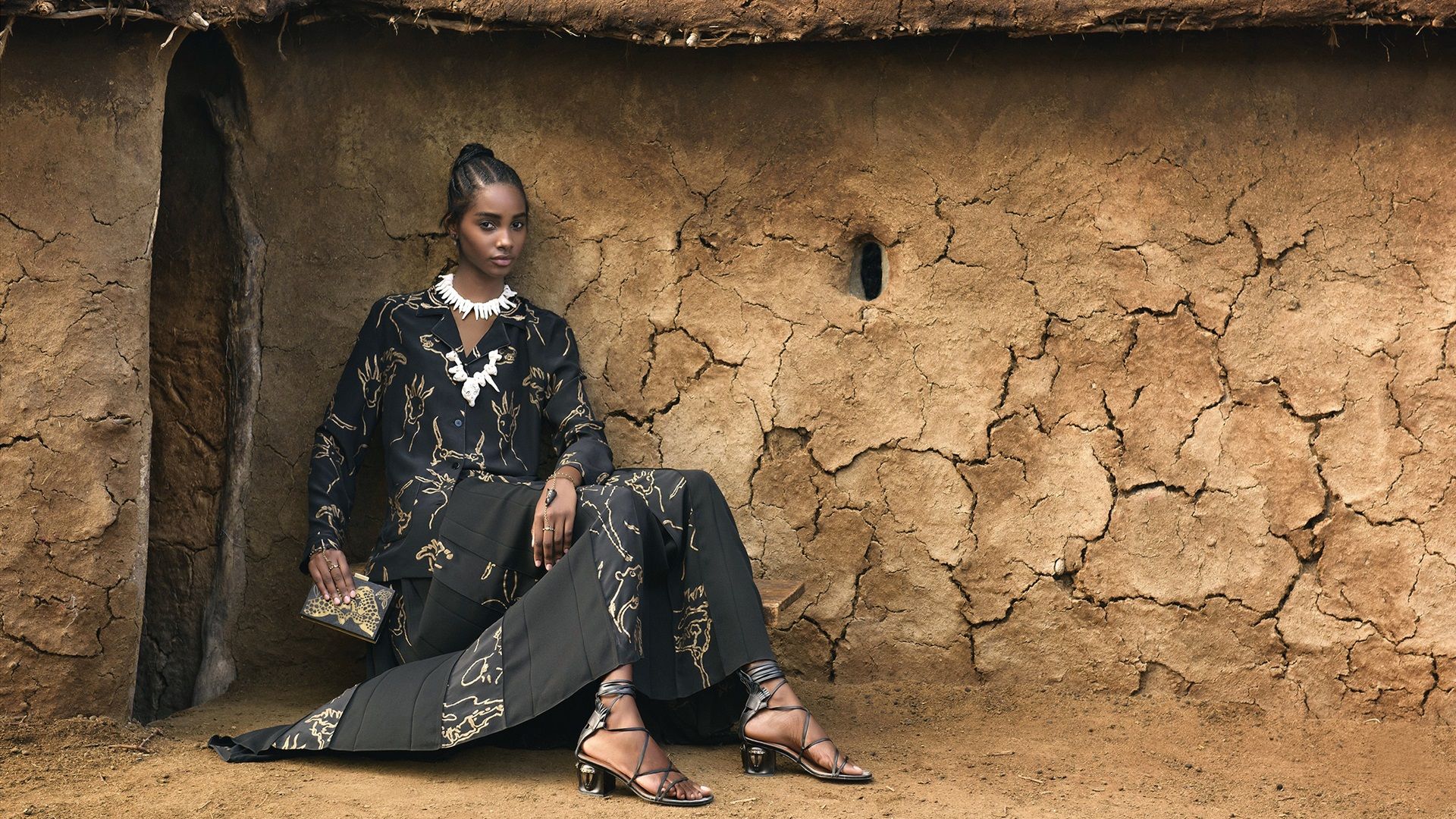 Wallpaper African girl, summer fashion dress 2560x1600 HD Picture, Image