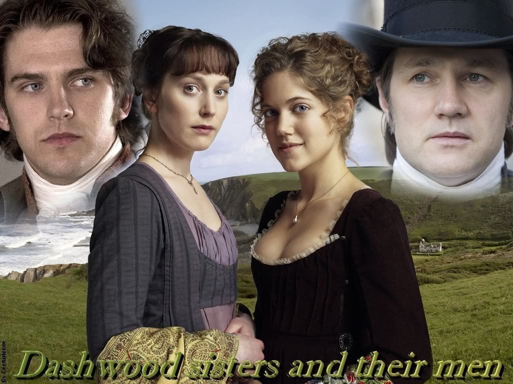 Dashwood Sisters and Their Men. About time movie, Jane austen, Senses