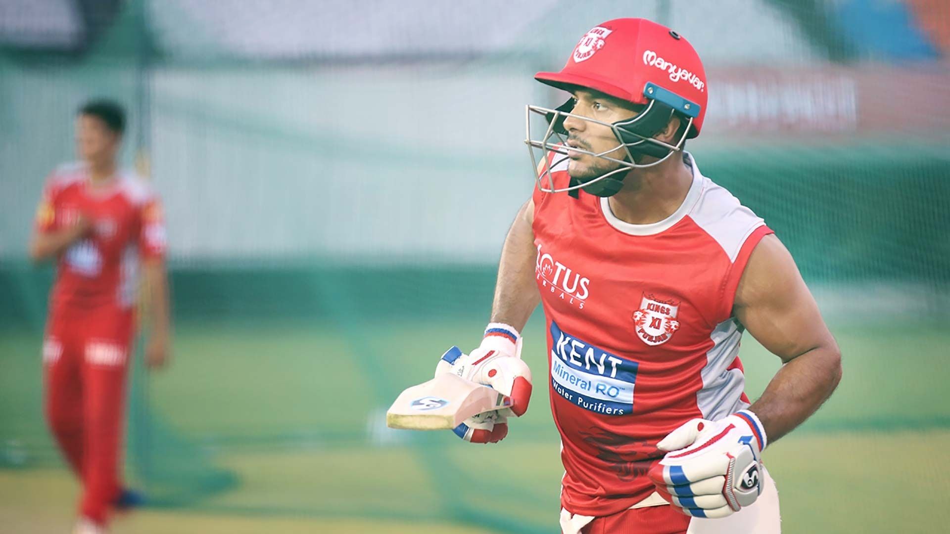 Kings' sher Agarwal roars against England Lions. KXIP. Official Website of the Kings XI Punjab