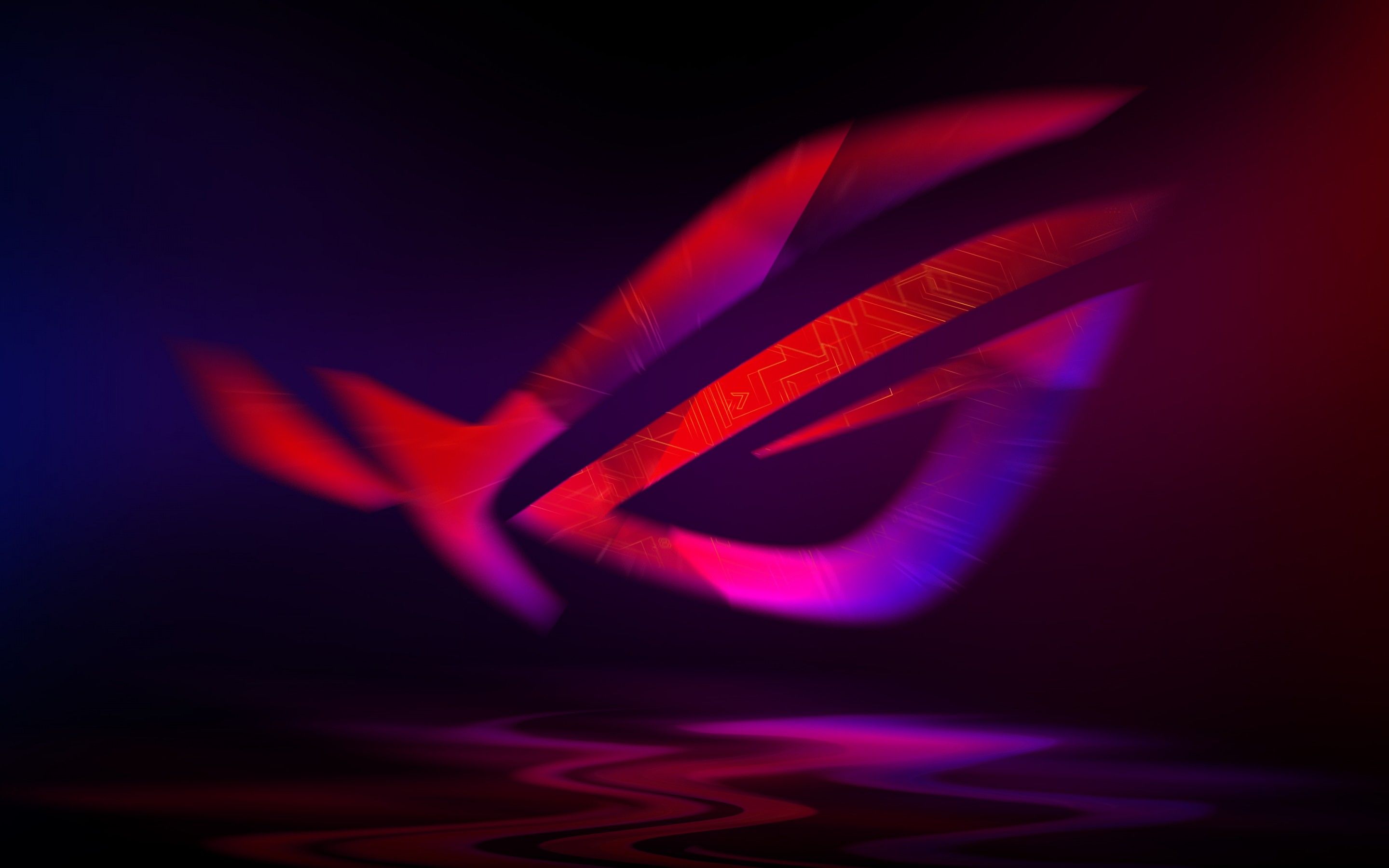 Wallpaper ASUS ROG, Neon, 4K, Technology,. Wallpaper for iPhone, Android, Mobile and Desktop