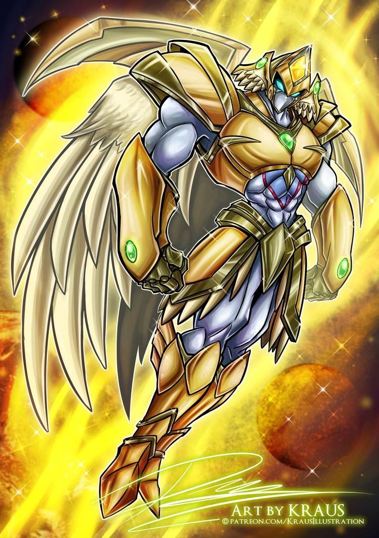 Elemental Hero Divine Neos By Kraus Illustration. Yugioh Dragons, Illustration, Epic Art
