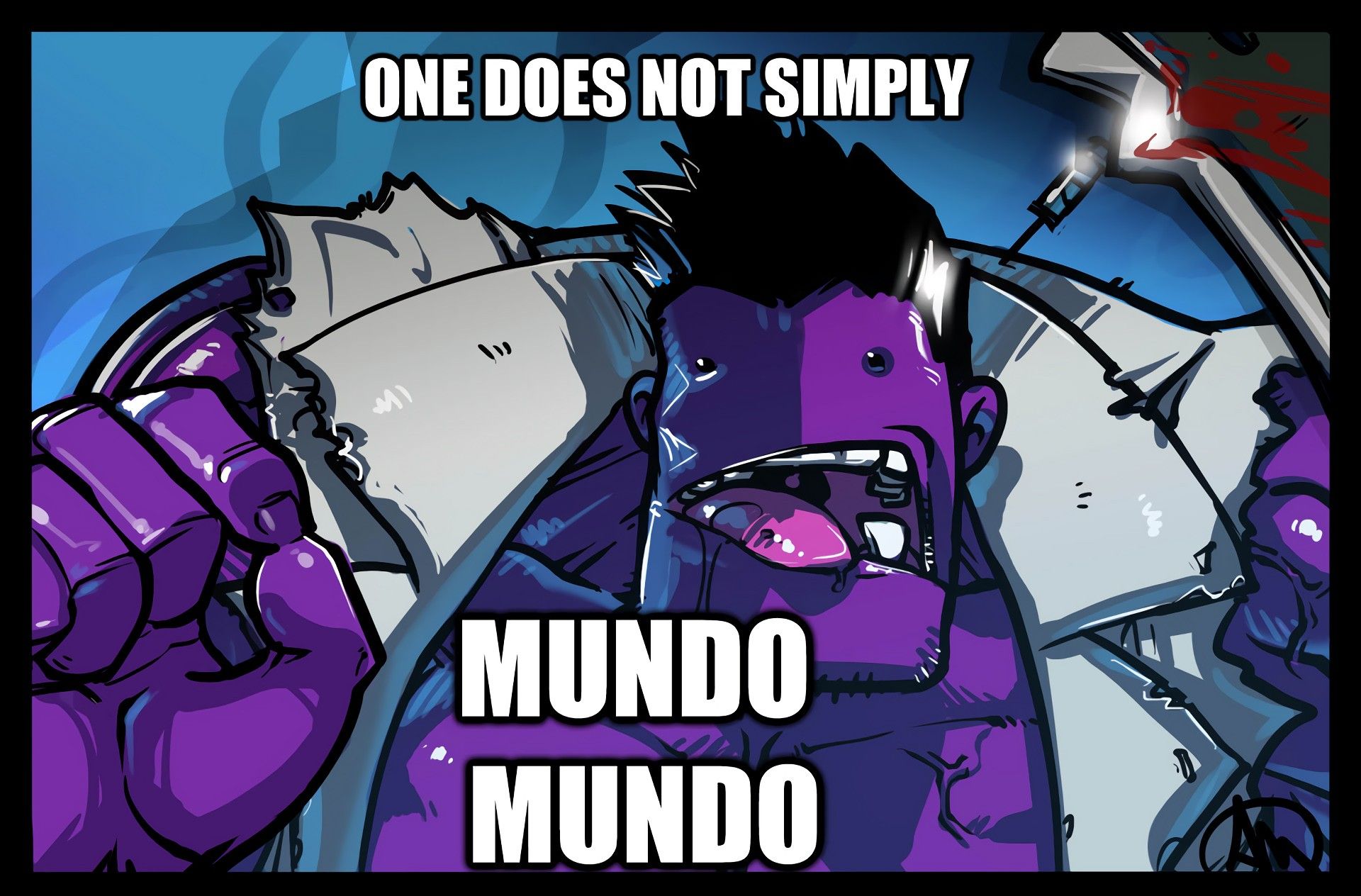 Dr. Mundo Meme. Wallpaper & Fan Arts. League Of Legends