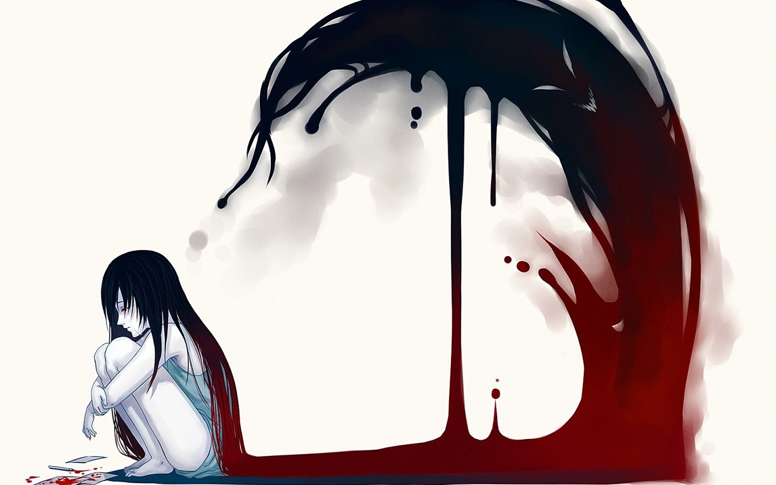 Cute Anime Girl Crying Wallpapers - Wallpaper Cave