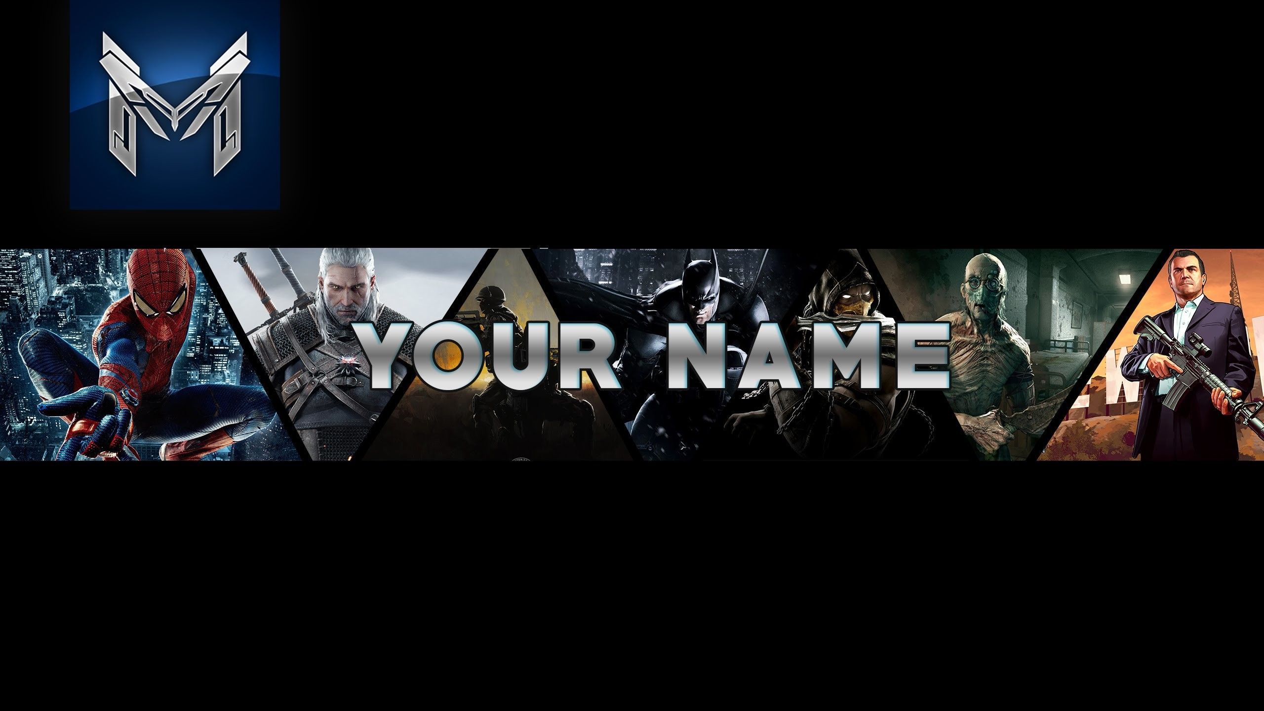 Gaming Banner: How to Make a  Gaming Banner in Photoshop CC  