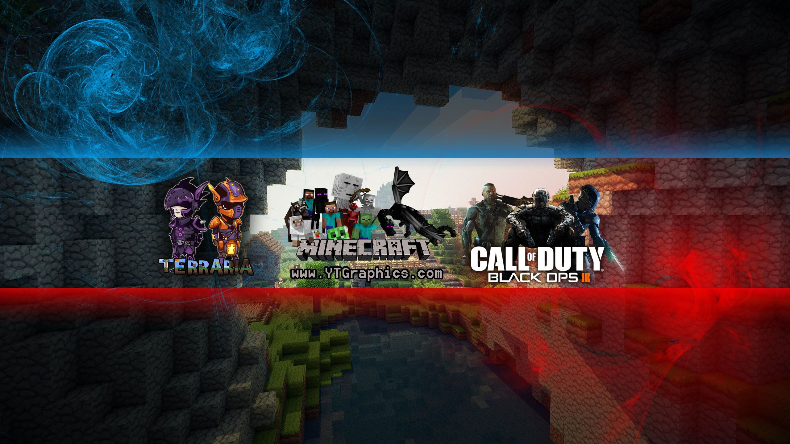 2560x Rot Red Banner No Text Download Banner Para Youtube HD Wallpaper