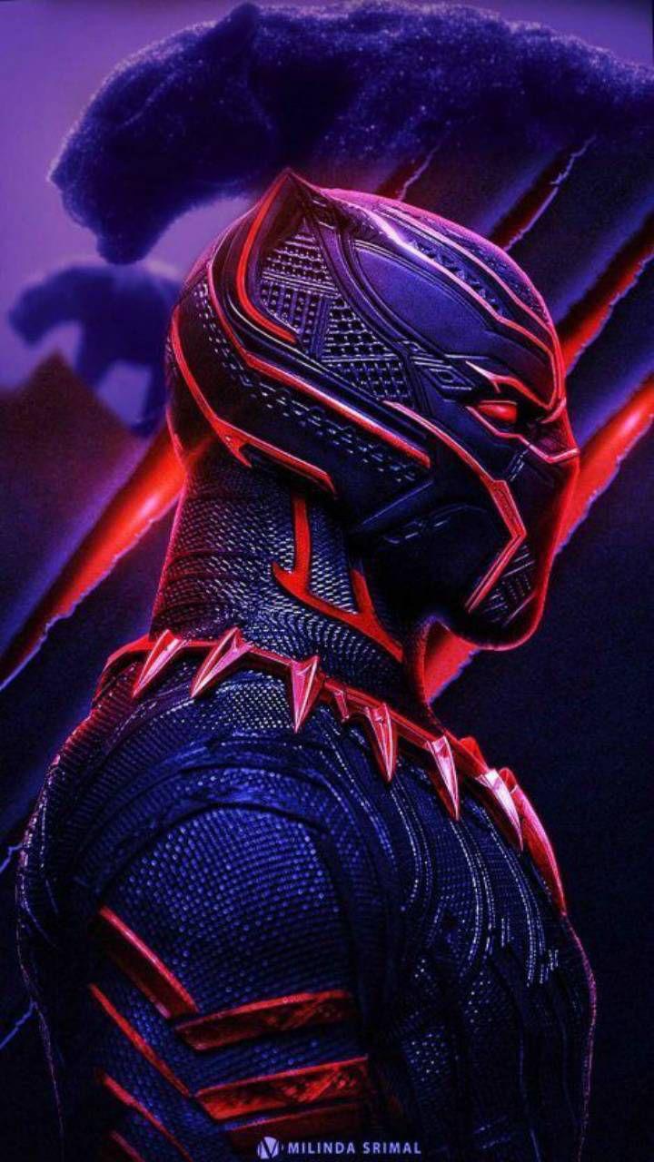 Black Panther Wallpaper by Weekmomos. (Link in the comment section) Wakanda Forever!!