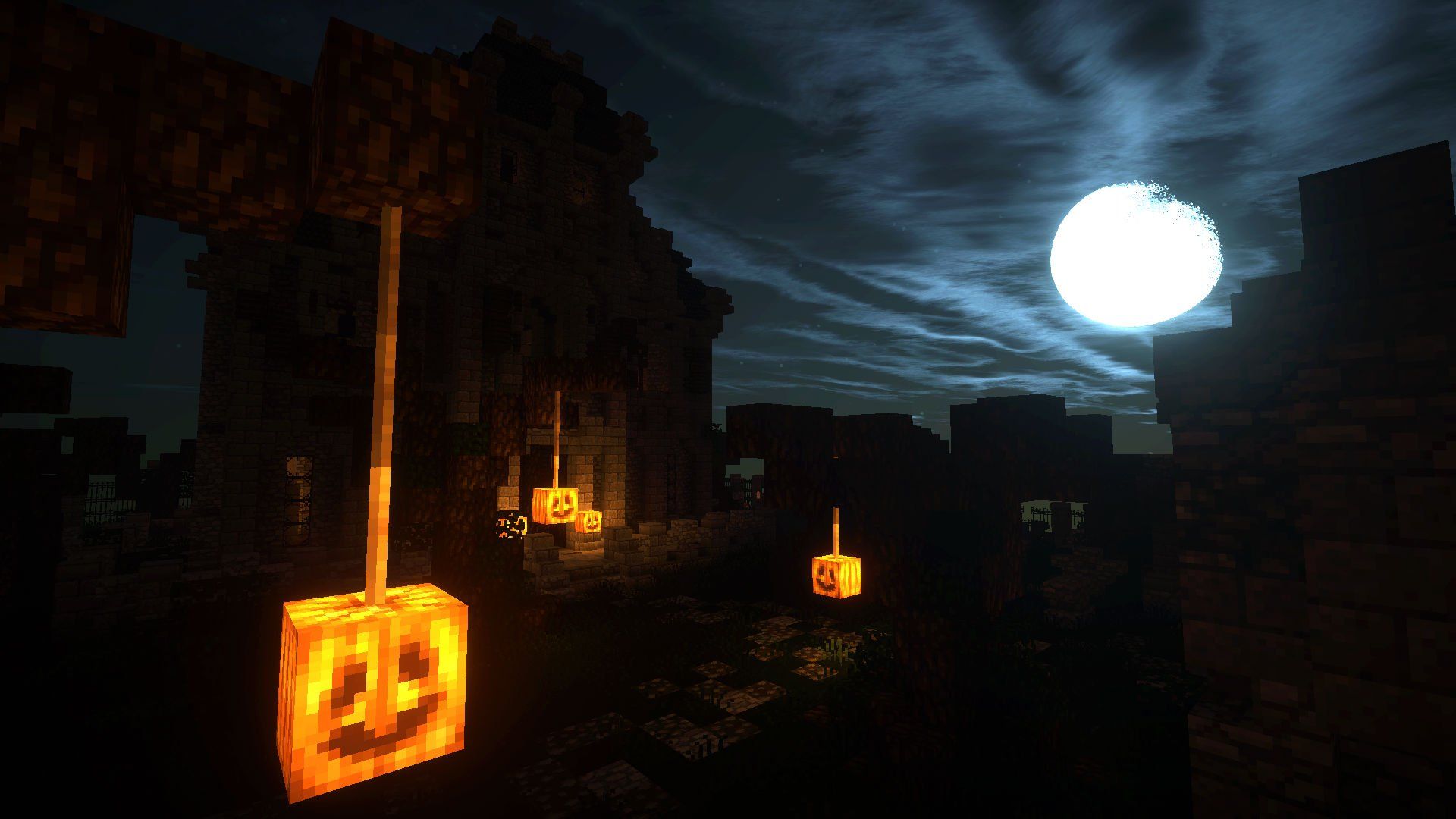 halloween, Minecraft Wallpaper HD / Desktop and Mobile Background