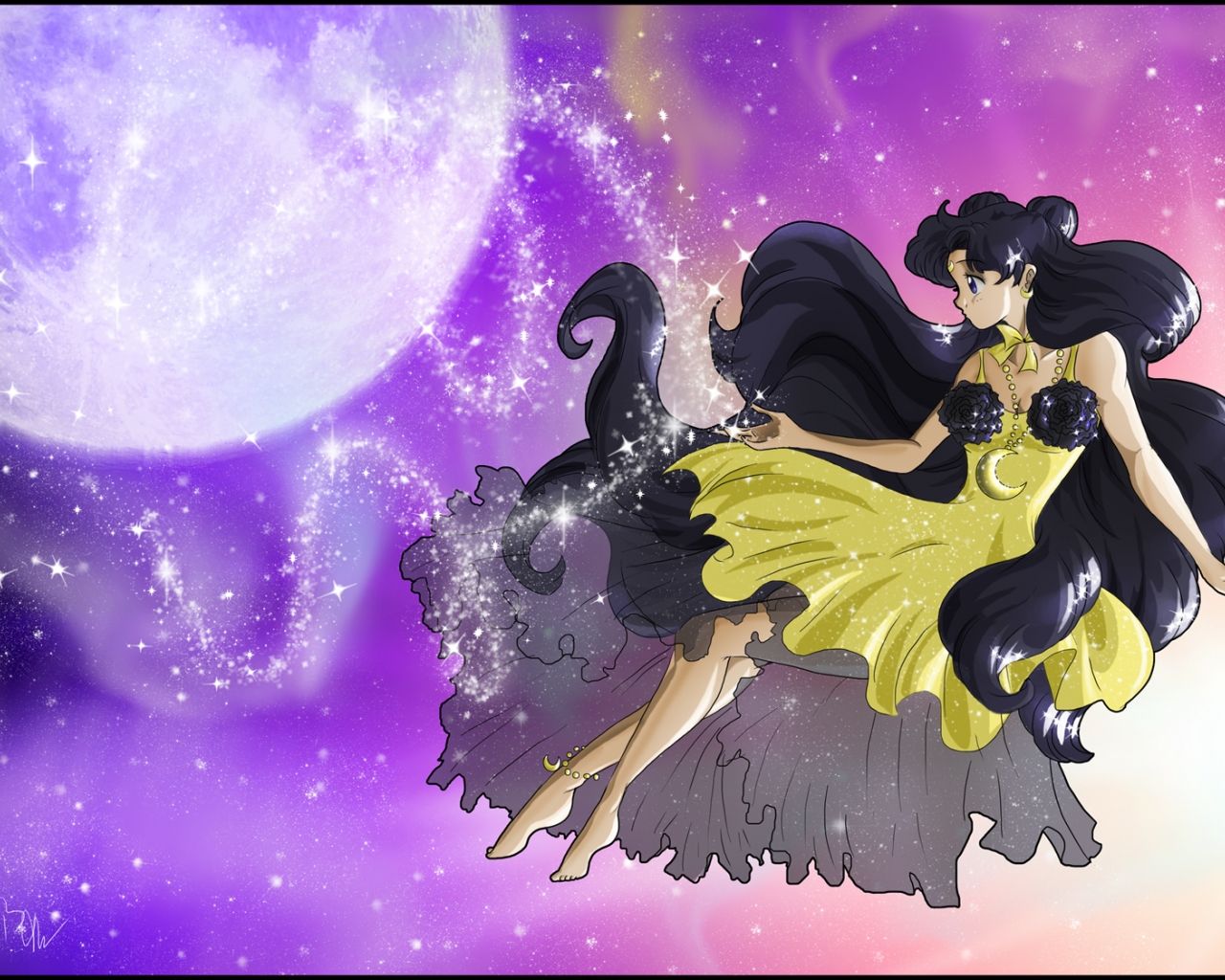 Cat Luna Sailor Moon Wallpaper Patter Stock Vector Royalty Free  1888263970  Shutterstock