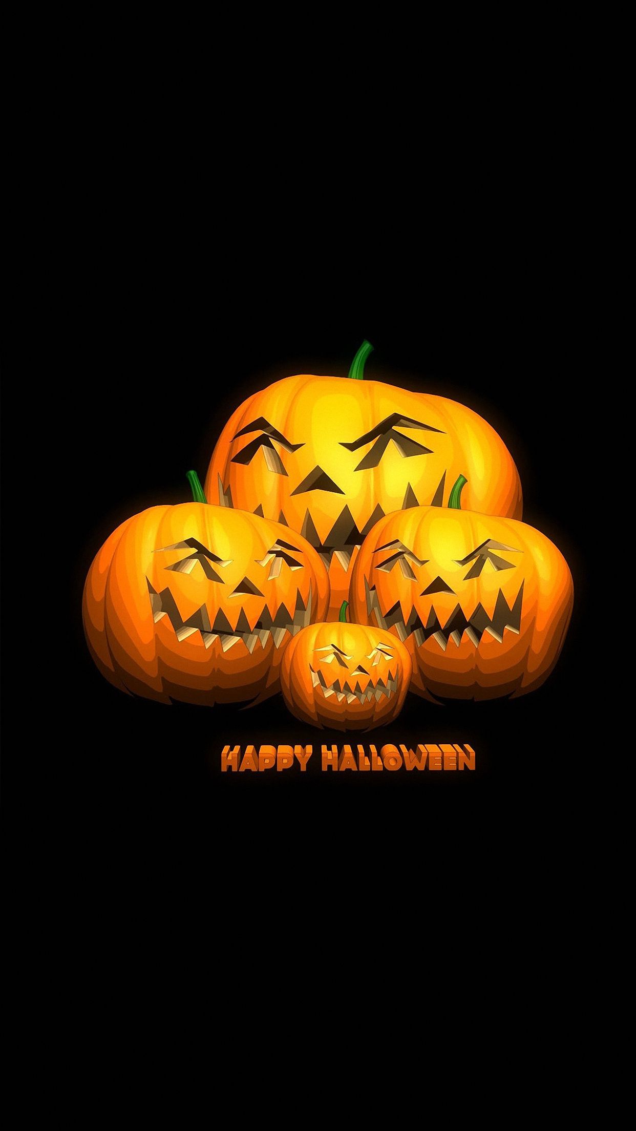 Halloween Pumpkin 2 Wallpaper for iPhone Pro Max, X, 6