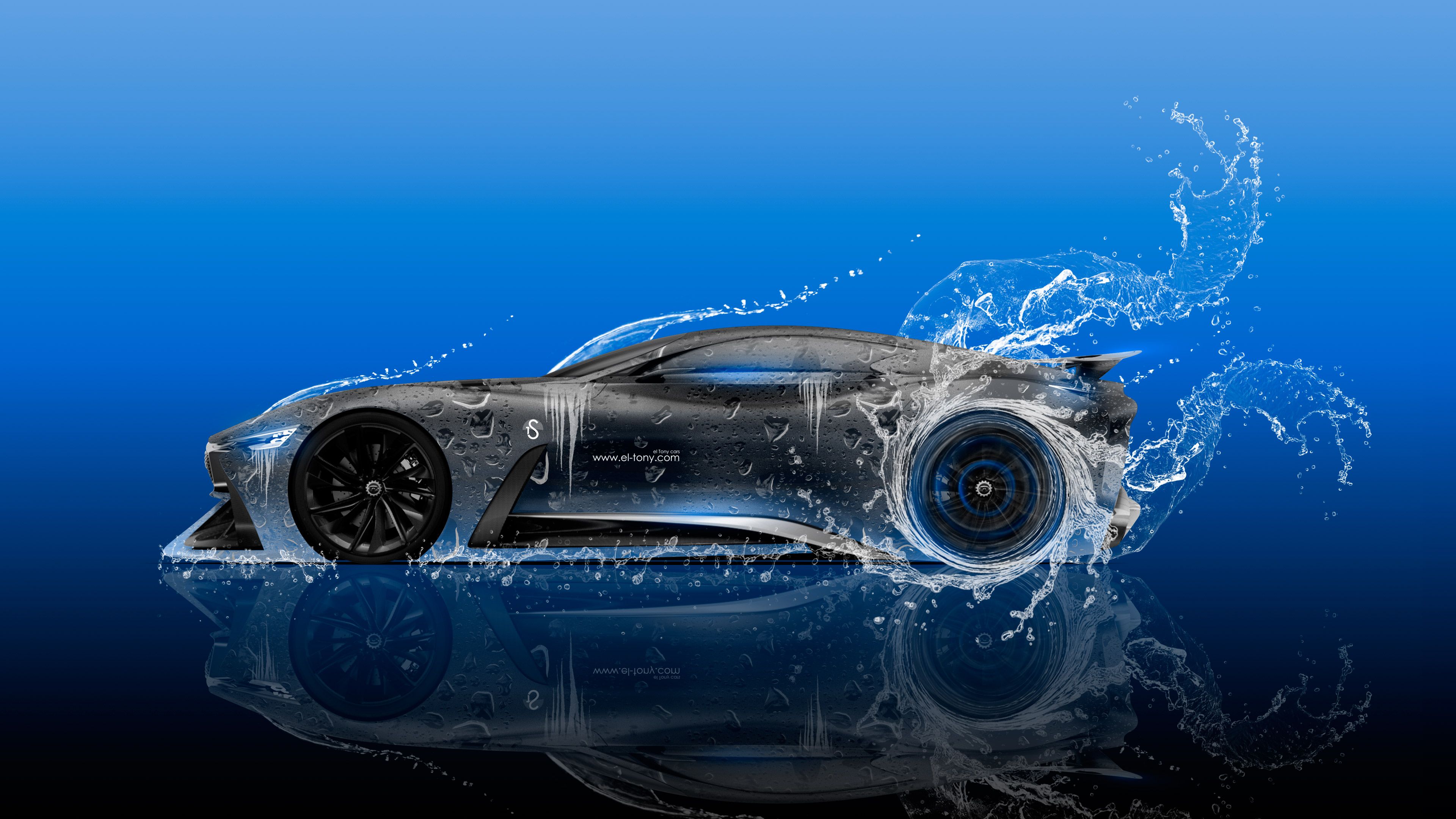 Infiniti Vision Gran Turismo Side Super Water Car 2015 Wallpaper el Tony Cars
