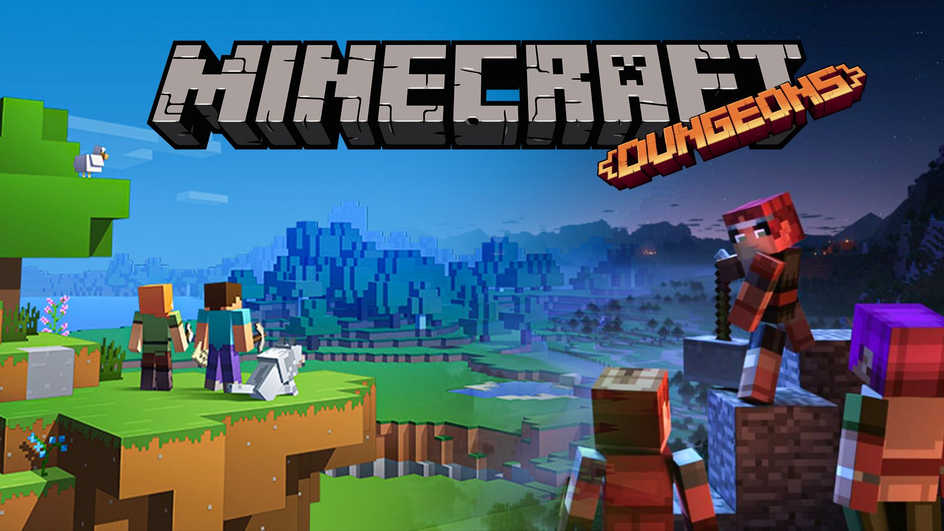 Minecraft Dungeons camp in Minecraft (Download)