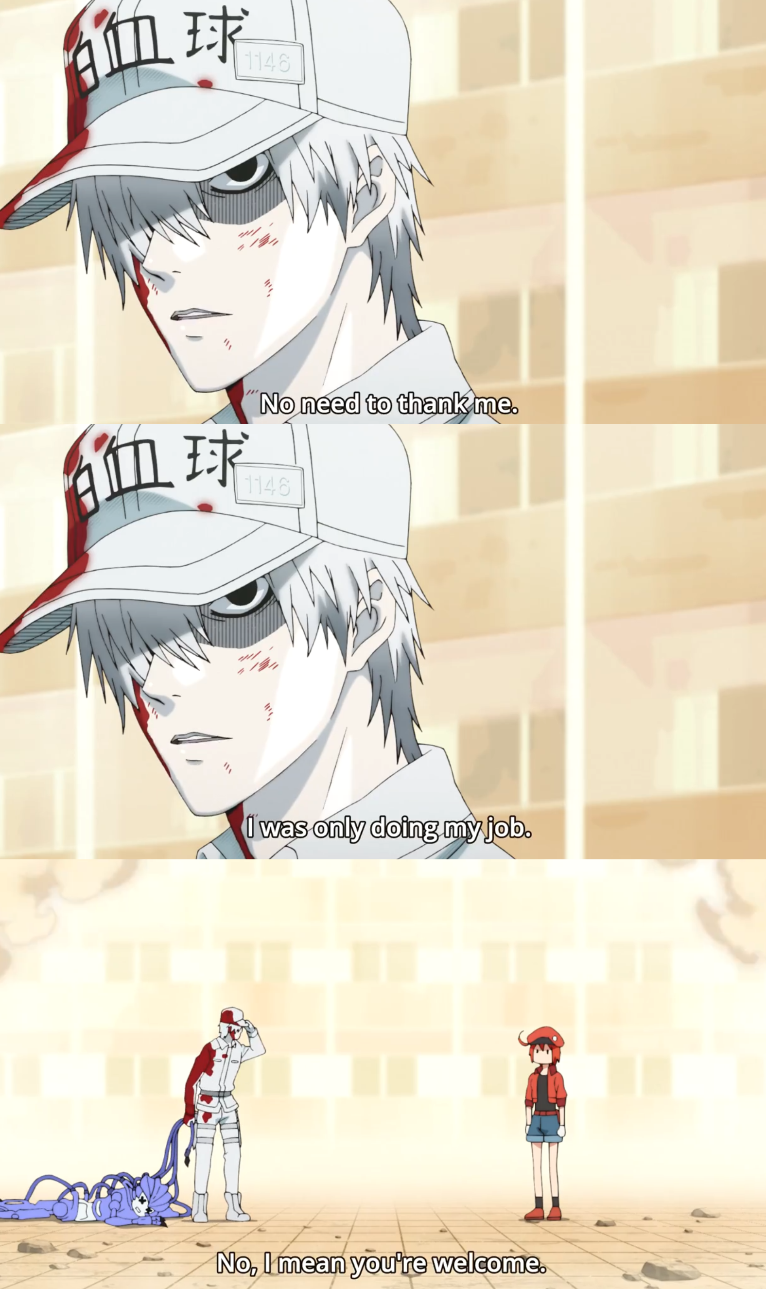 White Blood Cell 1212 from Cells at Work Code Black