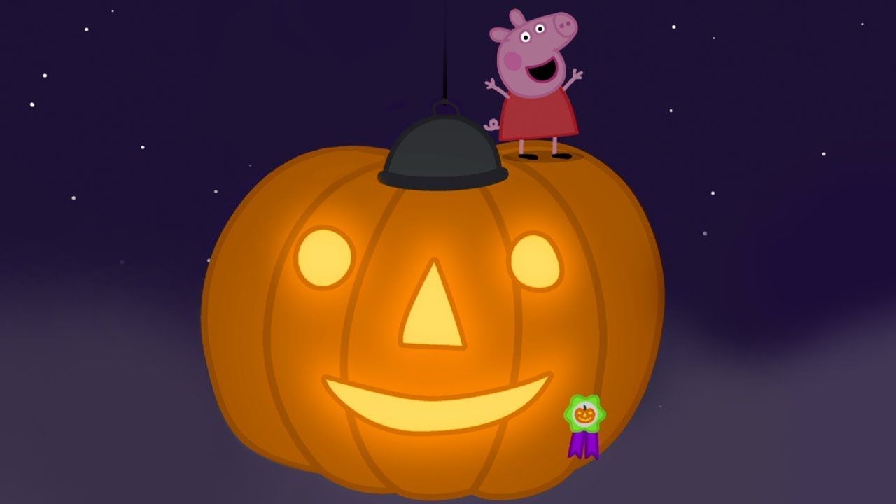 Peppa Pig Episodes Halloween Pumpkin!
