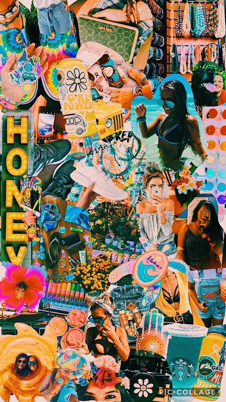 Collage For Summer Wallpaper