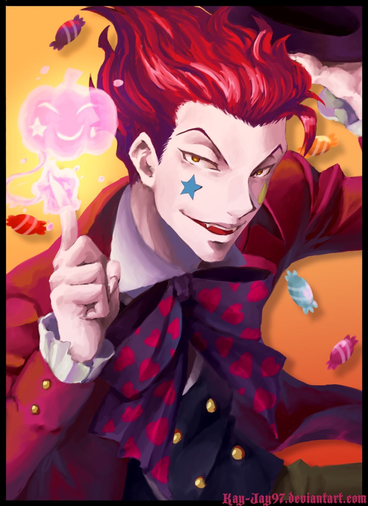 Hisoka/. Hisoka, Hunter anime, Anime halloween