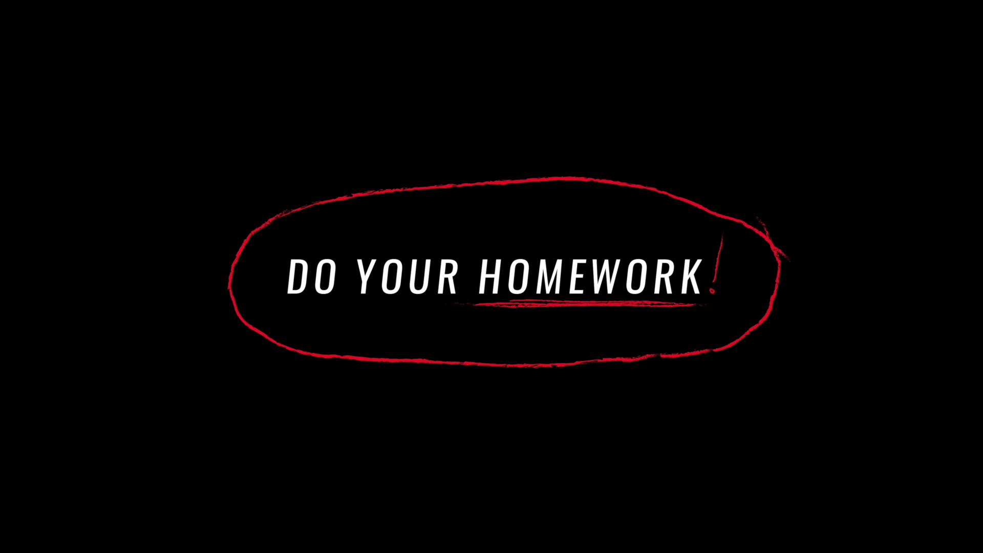 Do Your Homework Wallpaper