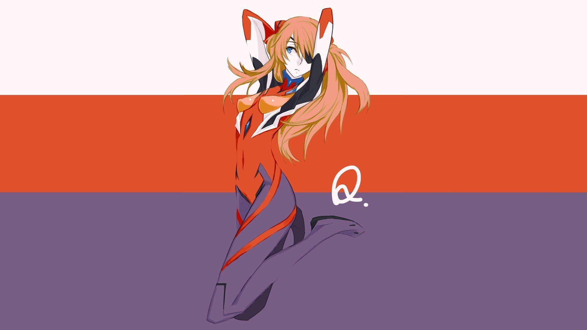Neon Genesis Evangelion Asuka Langley Soryu wallpaperx1080