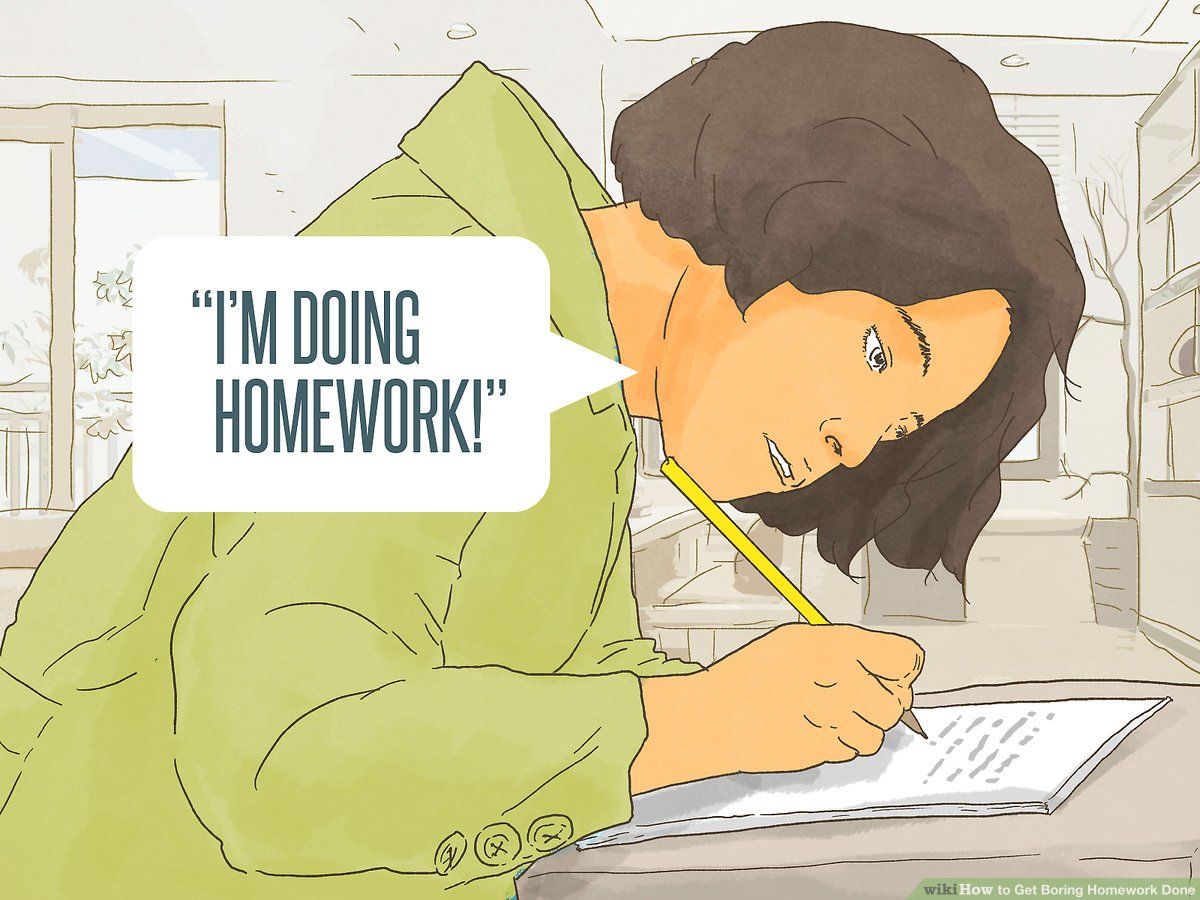 Ways to Get Boring Homework Done