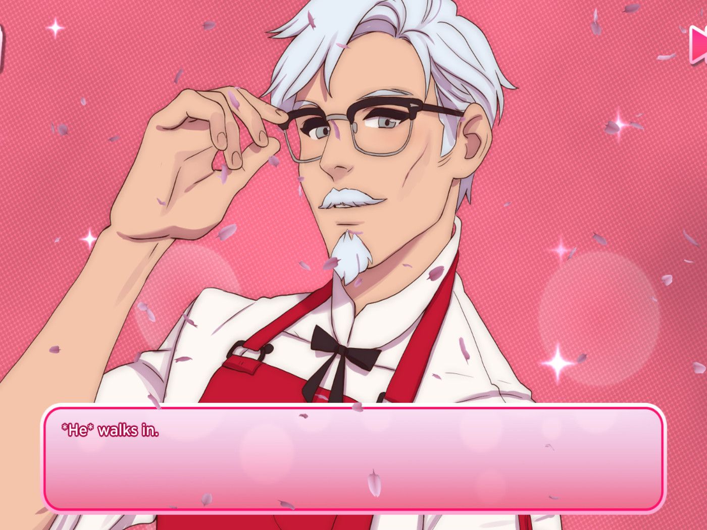 KFC's New Dating Simulator Game Stars a Hot and Single Colonel Sanders