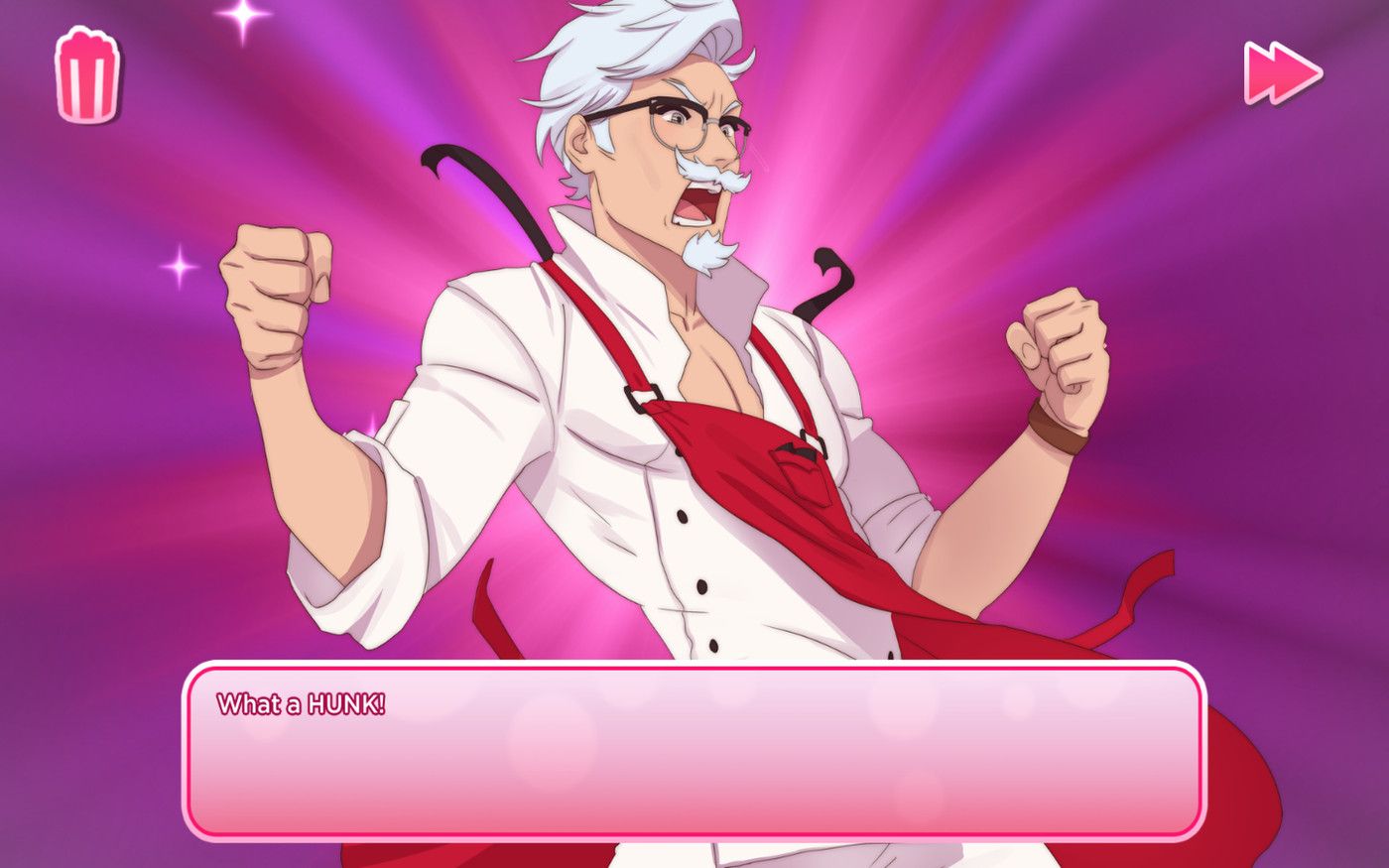 KFC's New Dating Simulator Game Stars a Hot and Single Colonel Sanders
