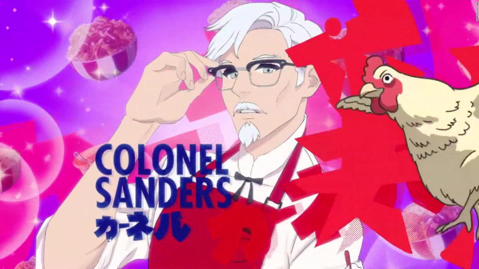 You can date Colonel Sanders in KFC's dating simulation