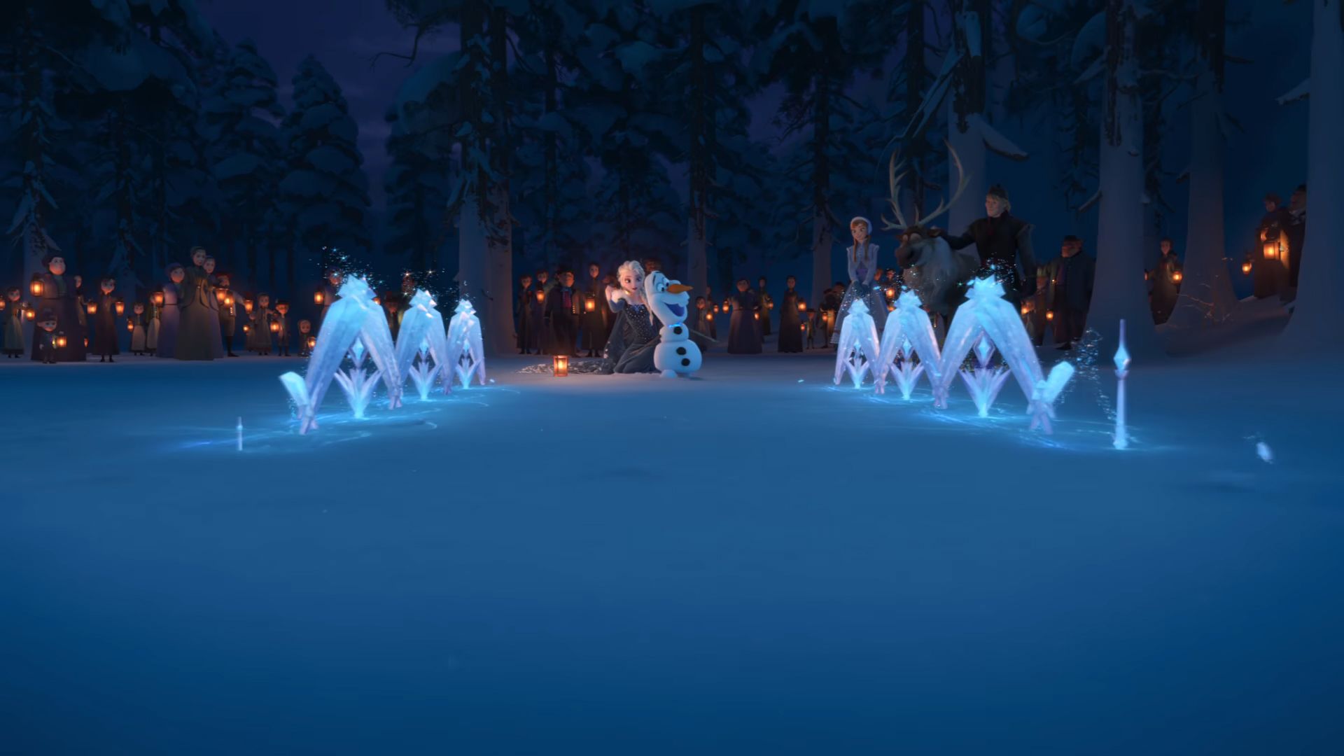 1080p wallpaper from Olaf's Frozen Adventure!