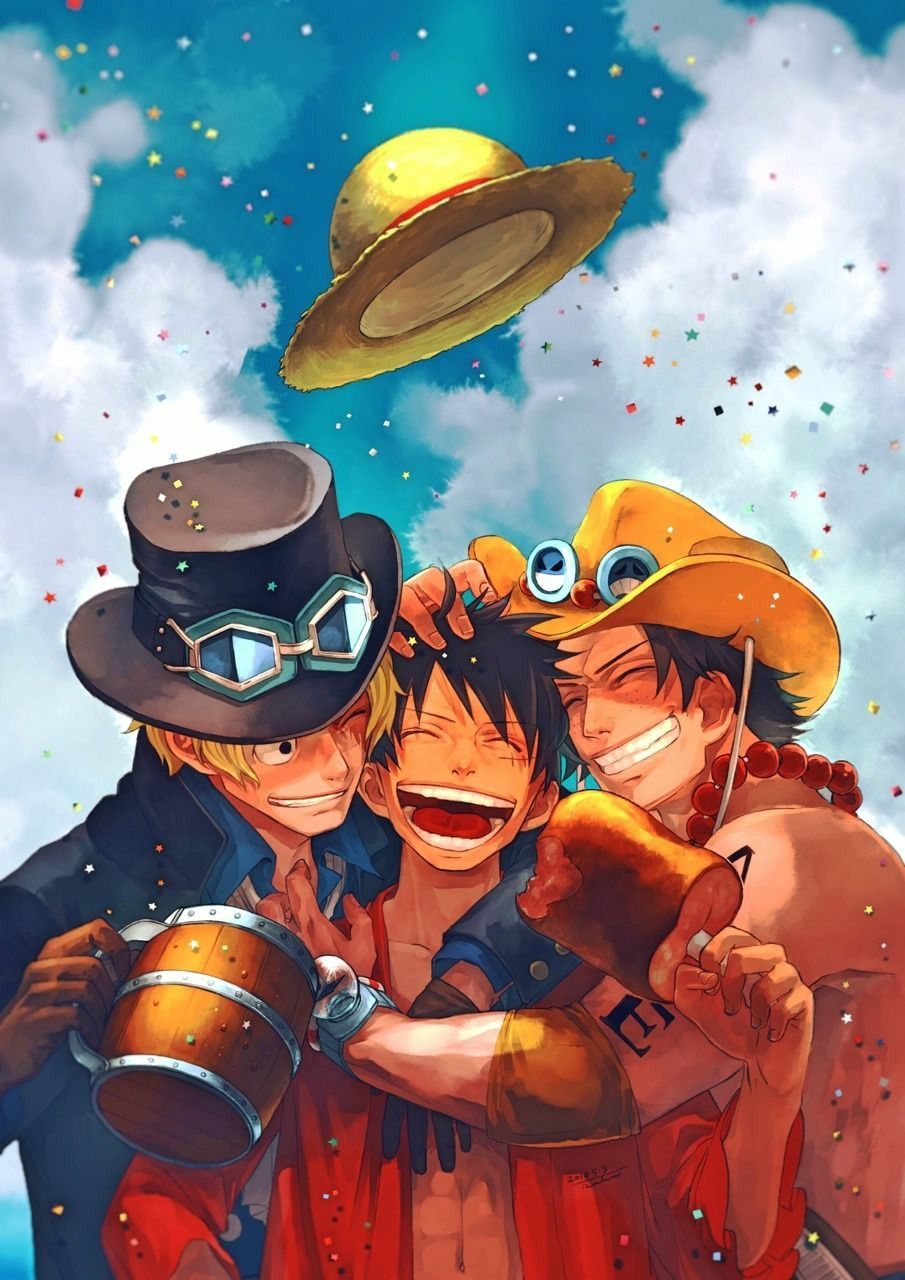 Ace Sabo Luffy Wallpapers Wallpaper Cave