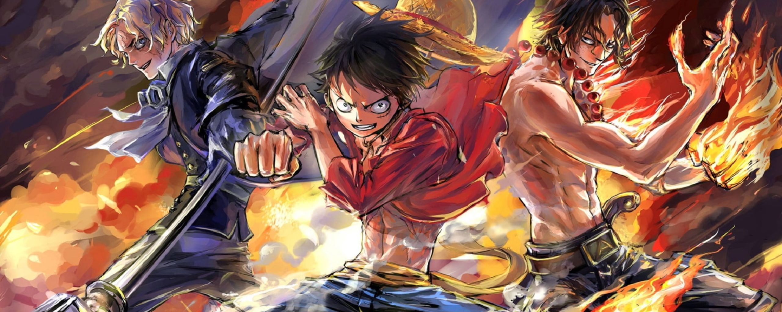 Ace Sabo Luffy Wallpapers - Wallpaper Cave
