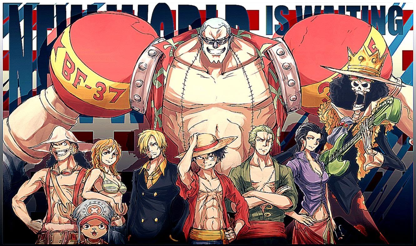 One Piece Crew Background HD Wallpaper