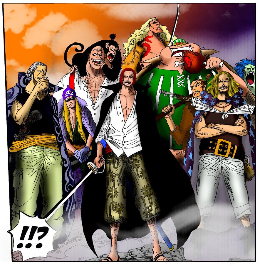 Wallpaper Anime One Piece: One Piece Shanks Crew Wallpaper Photo Cinema Wallpaper