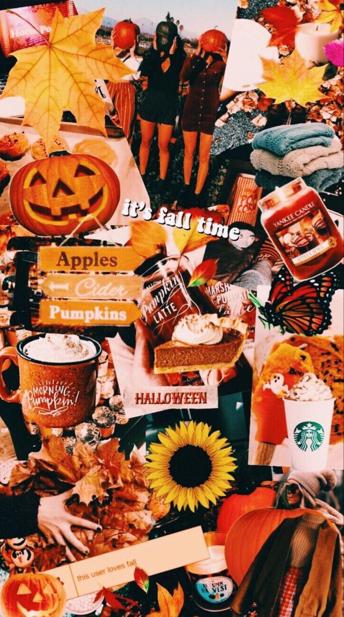 Halloween Aesthetic Collage Wallpapers - Wallpaper Cave