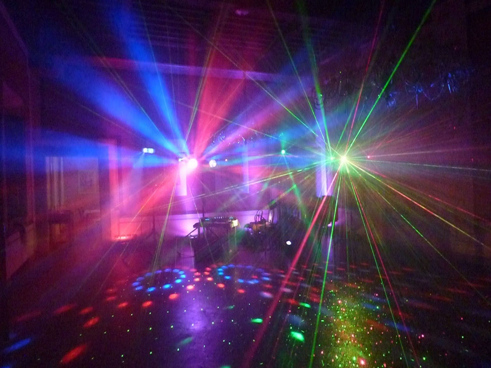 Disco Party Set Ups HD Wallpaper