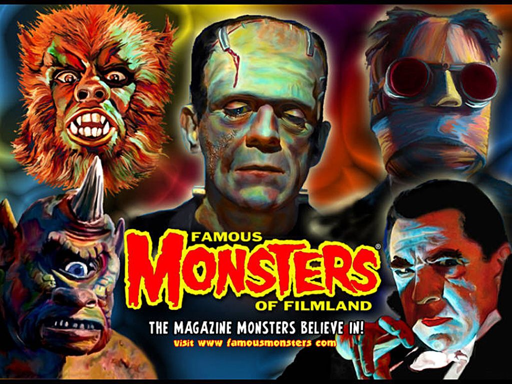 Free download for classic universial horror movie monsters biography wallpa...