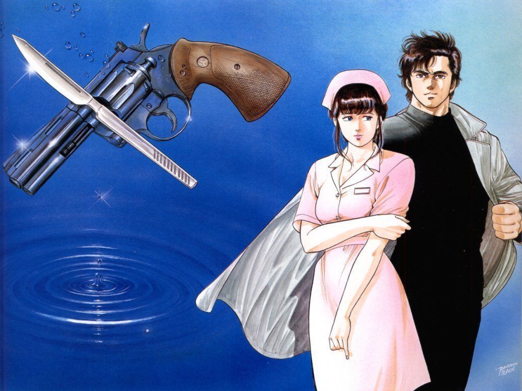 City Hunter. Free Anime Wallpaper Site. City hunter, Anime, Free anime