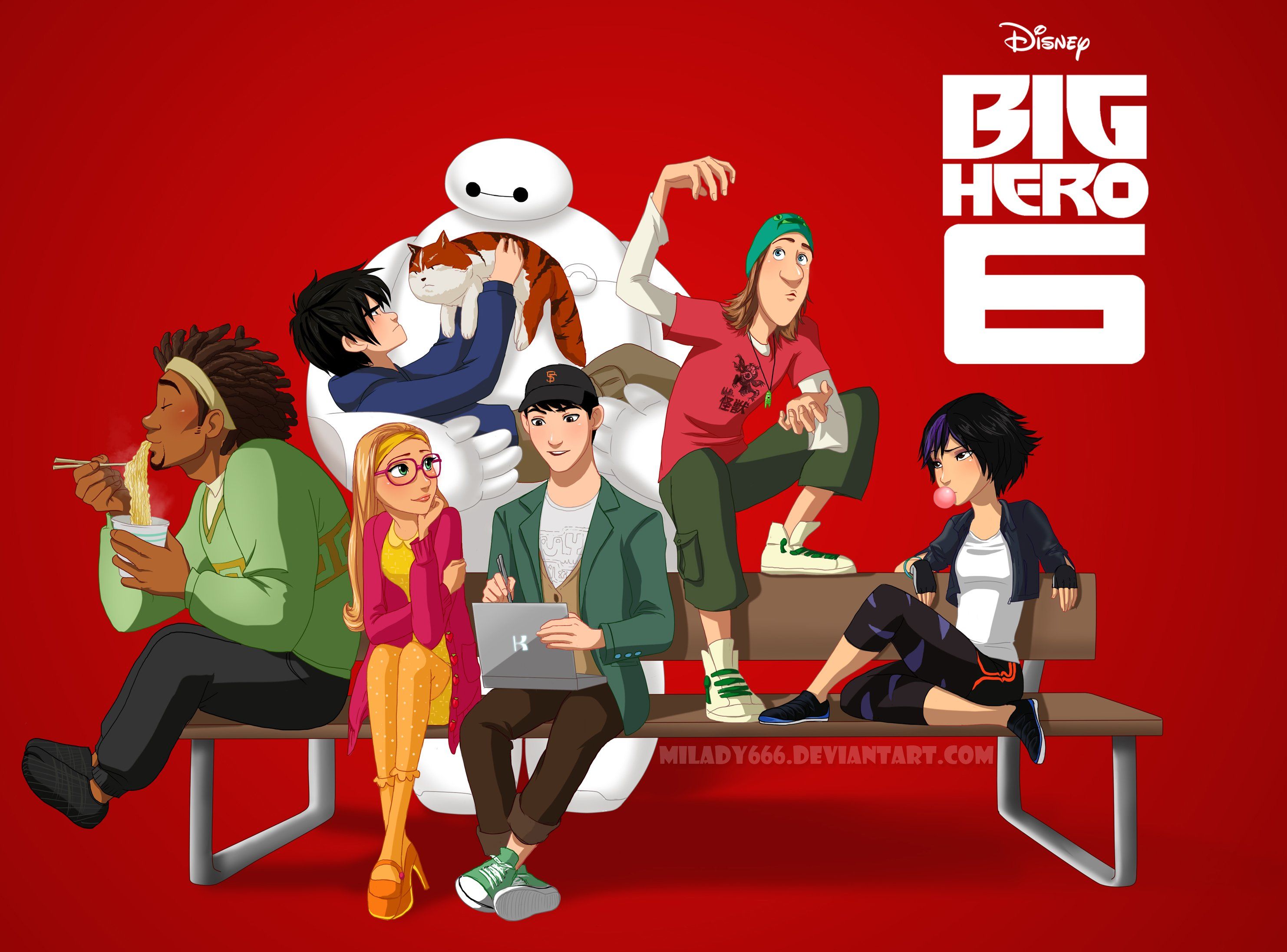 #superhero, #big, #disney, #hero, #BIG HERO #robot, #family, #adventure, #cgi, #animation, #action. Mocah HD Wallpaper