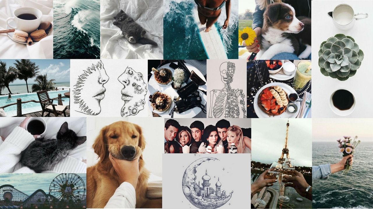 Tumblr Macbook Collage Background